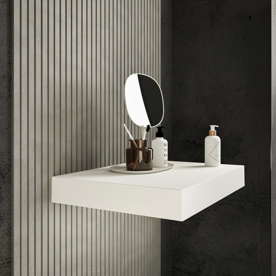 Levantar White Countertop 610 left hand side view