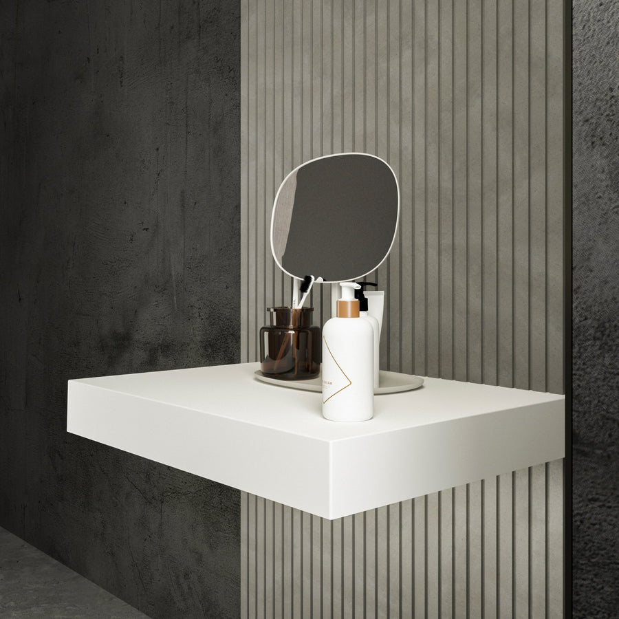 Levantar White Countertop 610 right hand side view