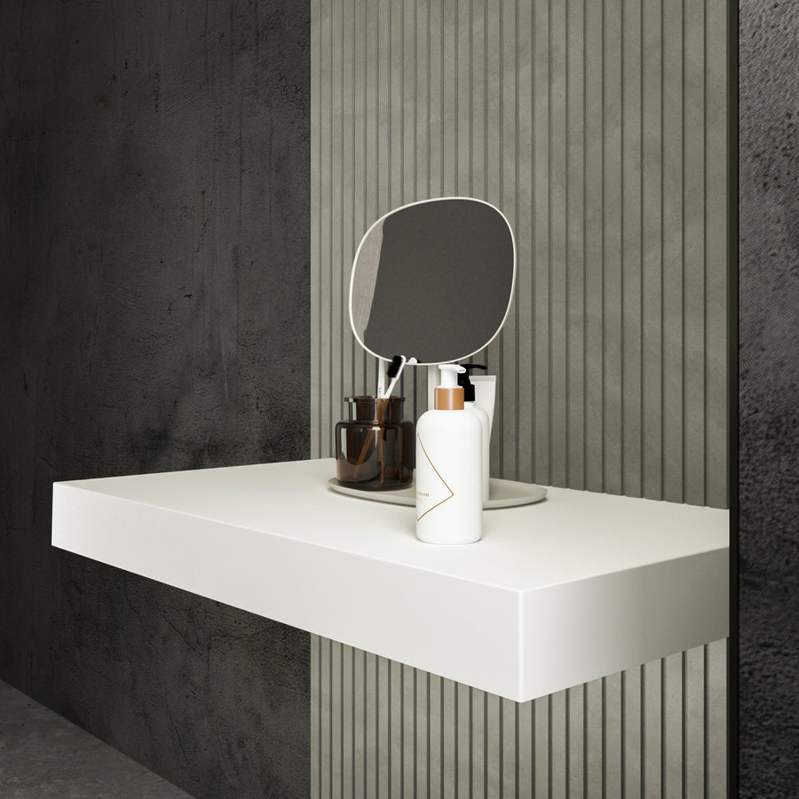 Levantar White Countertop 810 right hand side view