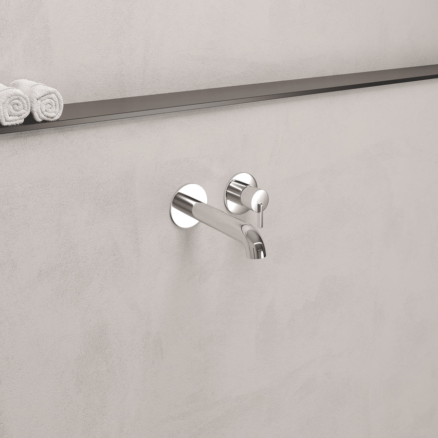Lia Wall Mounted Bath Filler- Chrome
