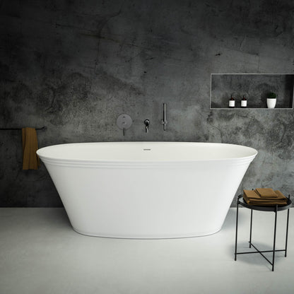 Cresta Freestanding Oval Stone Bath 1700