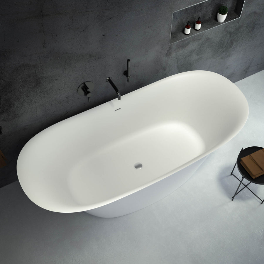 Lamina Freestanding Oval Bath 1830 - top view 2