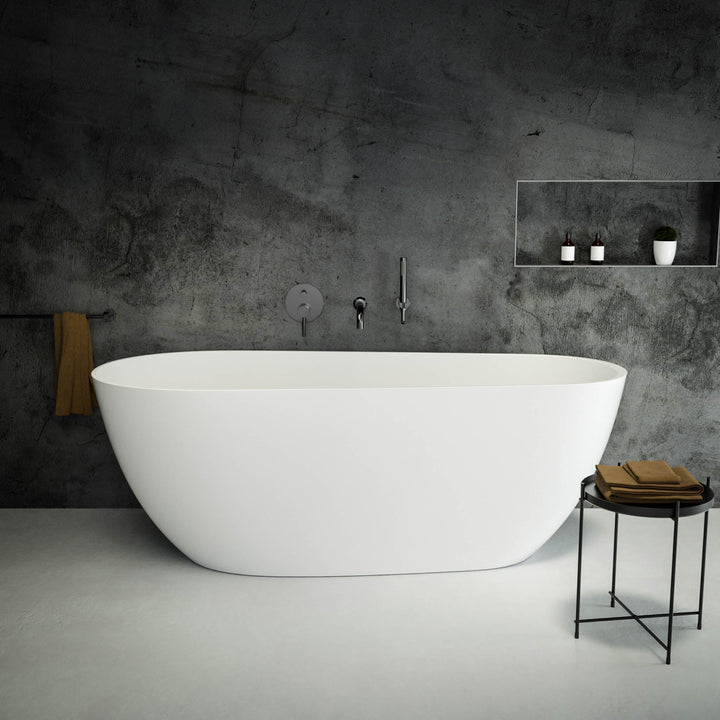 Cerca Freestanding Oval Stone Bath 1700