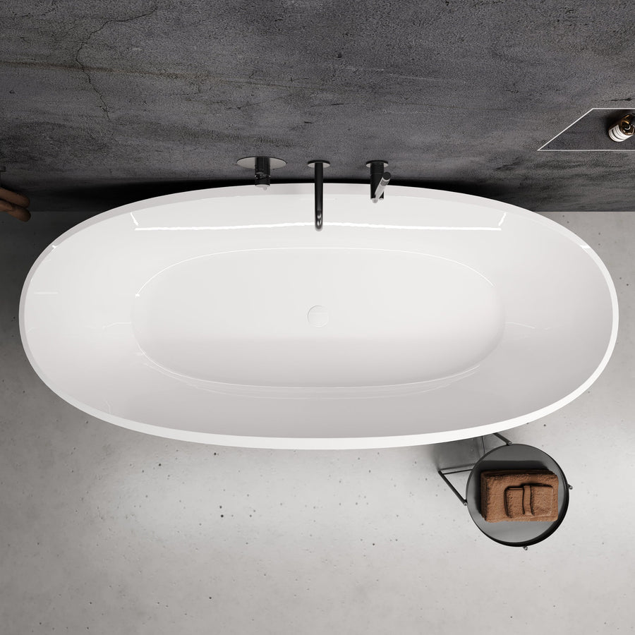 Maurice XL Freestanding Bathtub (1800 x 800)